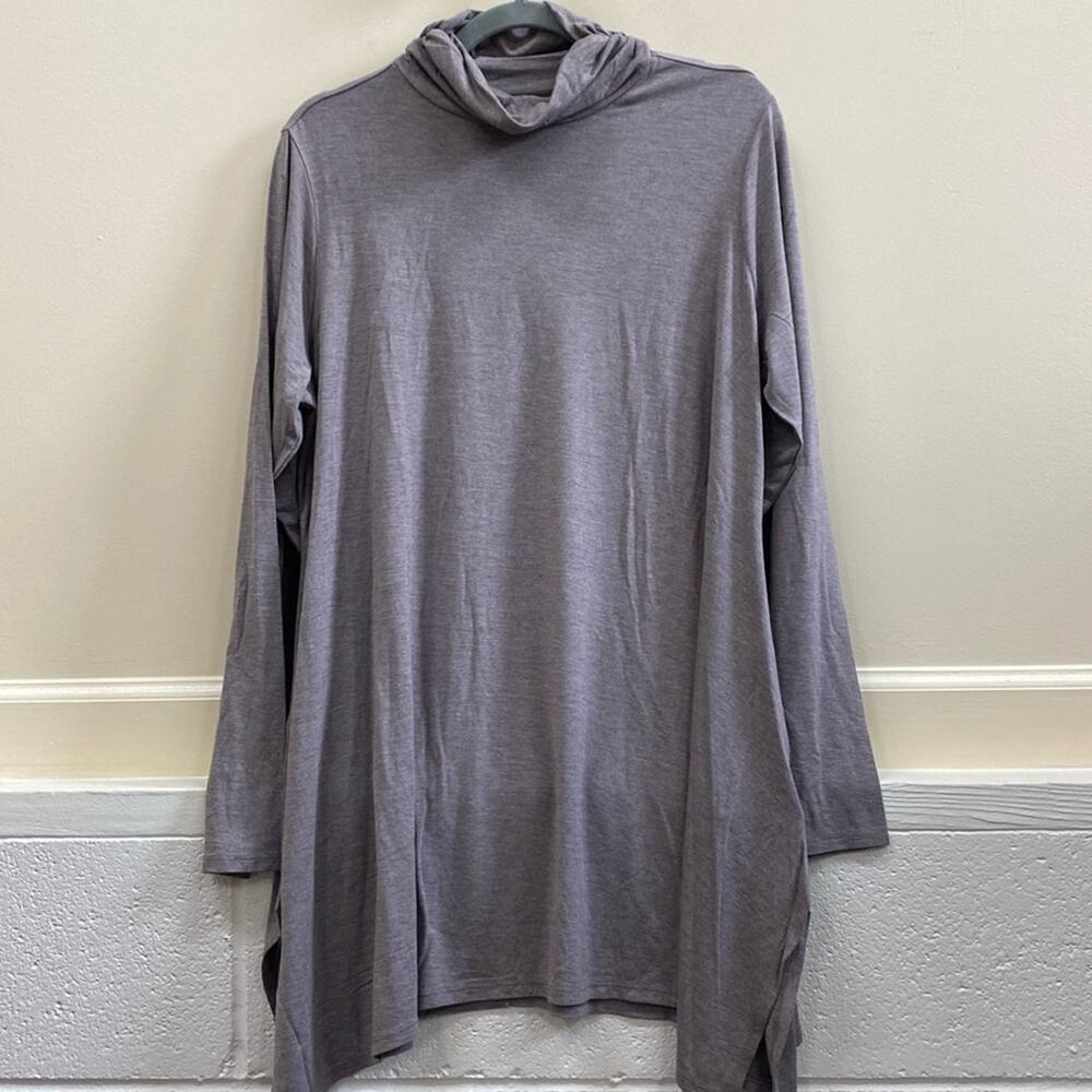 Soft Surroundings women’s plus size 1X hi Nick long sleeve tunic top
